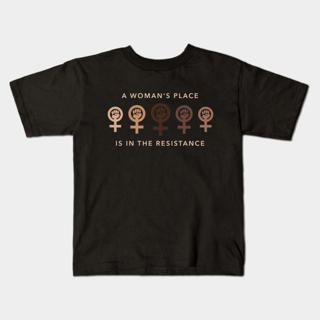 ReSIStance Kids T-Shirt by geeksofcolor